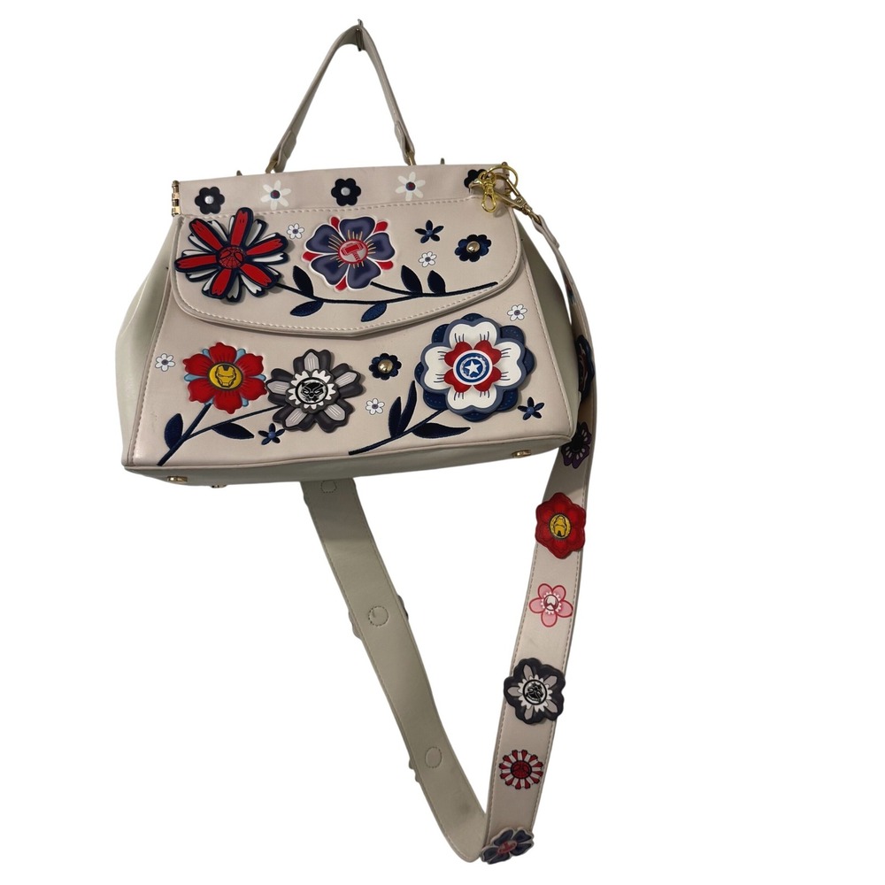 Boxlunch Marvel‎ Avengers Exclusive Floral Crossbody Bag